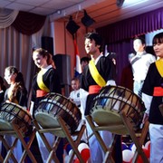 Мастер-класс игры на корейских барабанах в Самаре группа в Моем Мире.